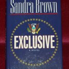 Exclusive by Sandra Brown HB/Dj