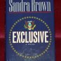Exclusive by Sandra Brown HB/Dj