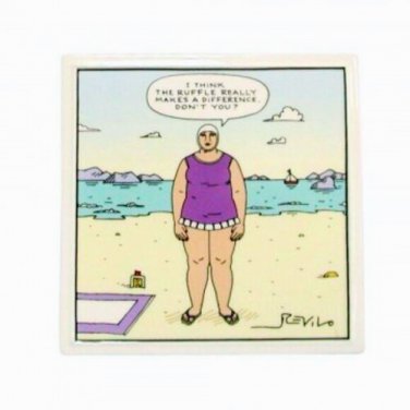 Hilarious Novelty Ruffle Lady Wall Plaque