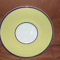Plates Pagnossin SPA Bright Yellow & Navy Salad /Dessert / Lunchoen Plate 7"