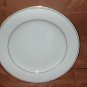Infinity by MUIRFIELD CHINA Salad Plate 8-3/4" Gold Trim & Bands Excellent