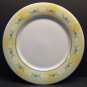 Pfaltzgraff Summer Breeze 10" Dinner Plate Yellow & Blue Clover Flowers