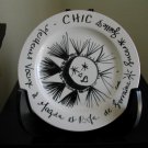 Unique Syscoware Deocrated Plate 10 1/2 "