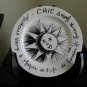 Unique Syscoware Deocrated Plate 10 1/2 "