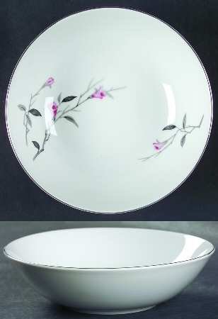 Cherry Blossom Coupe Cereal/Soup Bowl #1067 Fine China Of Japan