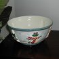 Beautiful 11" Make The Season Bright Embossed Decorative Christmas Bowl