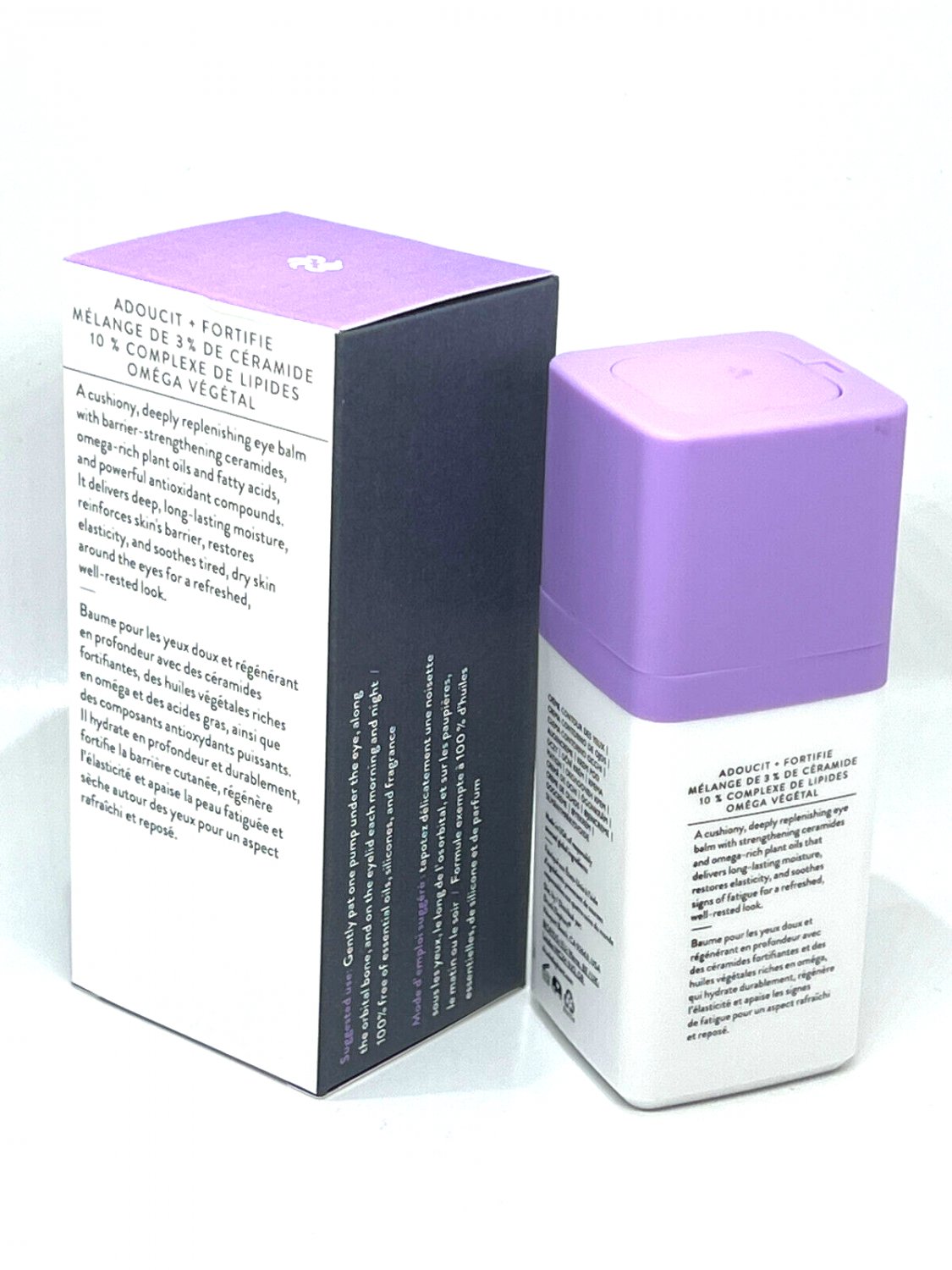 Drunk Elephant Ceramighty AF Eye Balm Cream Moisturizer .5oz Full Size BNIB