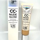 IT Cosmetics CC+ Nude Glow Serum Coverage Foundation MEDIUM BNIB 1.06OZ