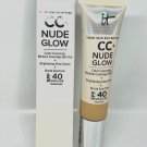 IT Cosmetics CC+ Nude Glow Serum Coverage Foundation LIGHT BNIB 1.06OZ IT Cosmetics CC+ Nude Glow Serum Coverage Foundation LIGHT BNIB 1.06OZ
