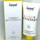 Supergoop! SPF 40 PA +++ Unseen Sunscreen - 1.7oz BNIB water & sweat resistant