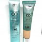 It Cosmetics Your Skin but Better CC+ SPF40 Oil-FreeLIGHT Matte Cream 1.08 oz