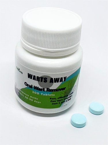 WARTS AWAY Oral Wart remover. Just 1 pill a day. &acirc;��Bye-Bye Warts!&acirc;��