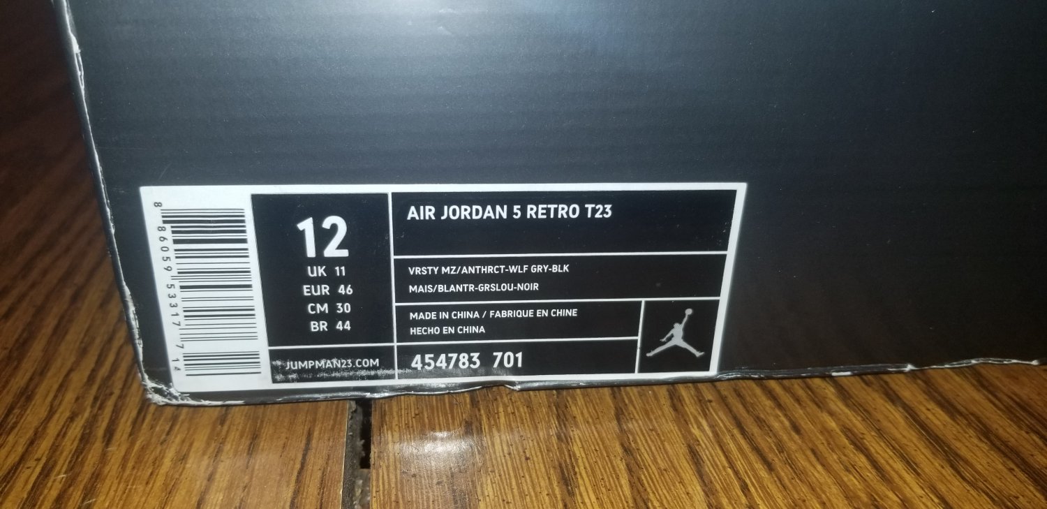 tokyo 5s jordan