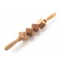 Tuuli Accessories Anti Cellulite Massage Dice Roller Tool Massager Maderotherapy Wooden 15.7 inches