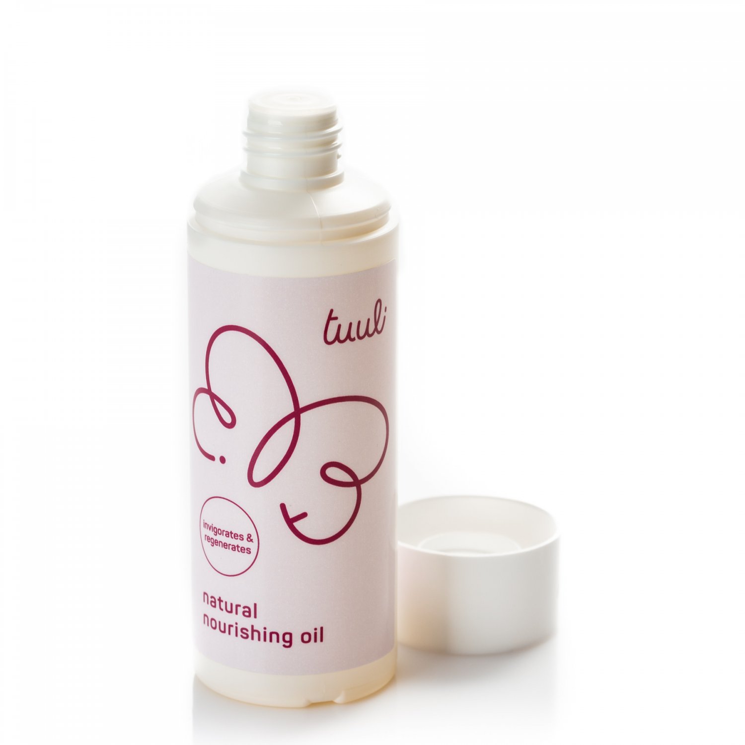 Tuuli Accessories Vegan Lavender Massage Oil Nourishing Body Oil Grapeseed Oil for Skin 3,4oz.