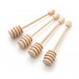 Tuuli Kitchen 4 piece Wooden Set Honey Dipper Drizzler Server Spoon Sticks 6 Inches