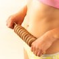 Tuuli Accessories Anti Cellulite Massage Disc Massager Roller with Handle Maderotherapy Wooden
