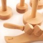 tuuli Brazilian Maderotherapy Wooden Set Massager Cup Roller Cellulite Lymphatic Drainage
