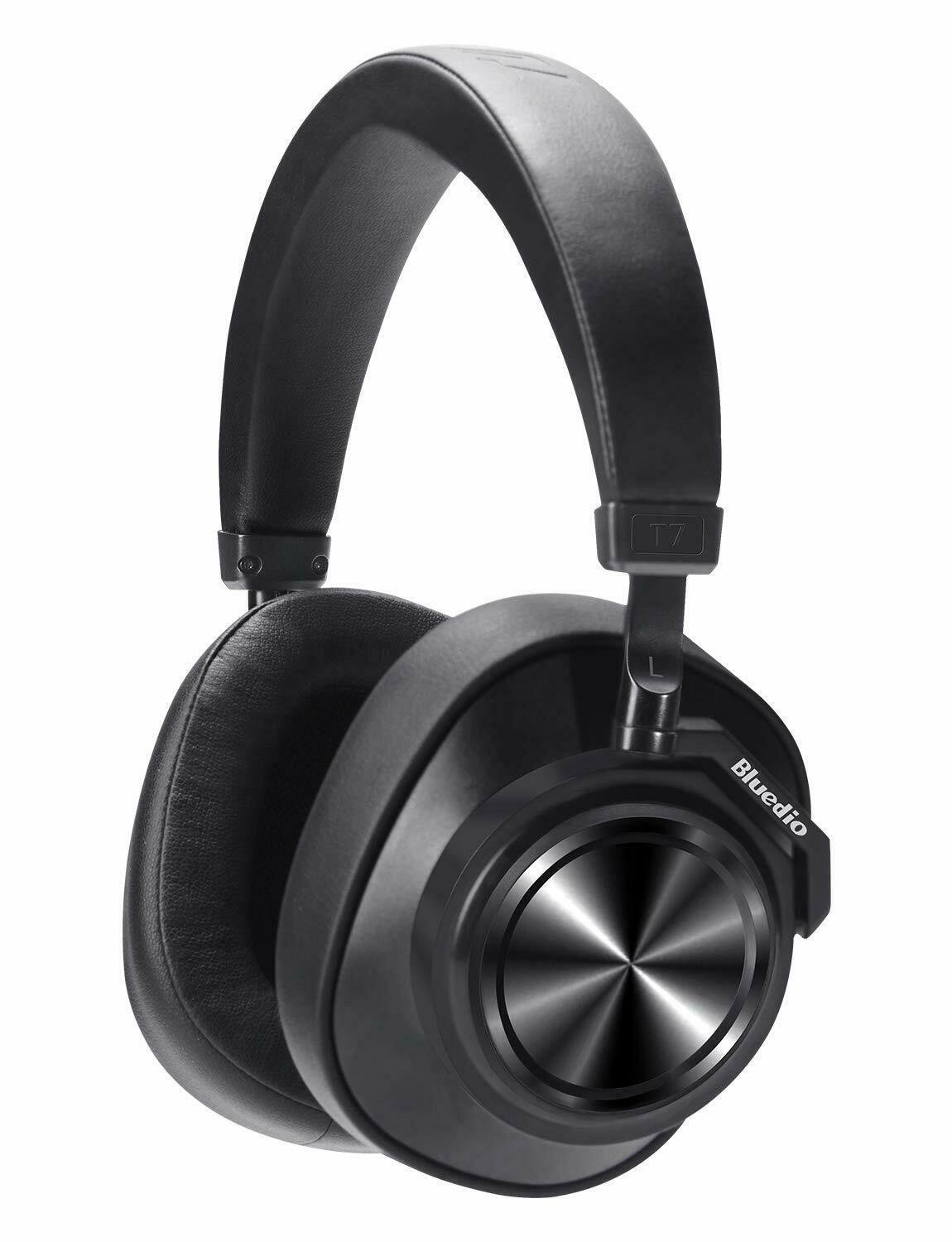 Bluedio T7 Active Noise-Cancelling Headphones (Black)