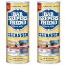 Bar Keepers Friend 21 oz All Purpose Cleaner Stainless Steel Polisher 2 pk Clean