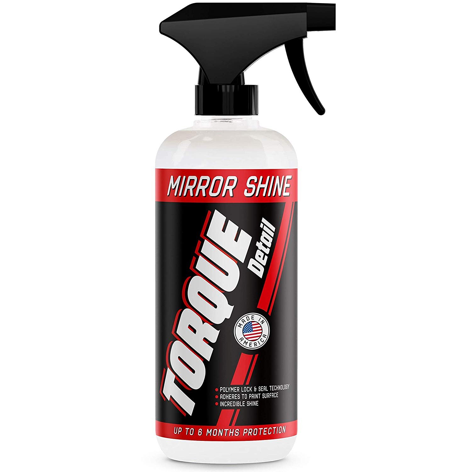 Torque Detail Mirror Shine Super Gloss Wax Sealant Hybrid Spray Fast 8oz