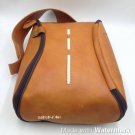 SLINGBAG POSTMAN / POSTWOMEN COVER PLAIN COLORS BLACK vegetable tanned leather