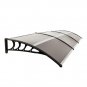 Transparent PC Sun Board Rain Canopy Outdoor Terrace Covered Rain Sun Canopy