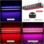 LED Hydroponic Lights Reflector 800W 3535 LED Grow Light Panel Lamp Full