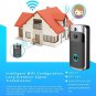Smart Wireless WiFi Video Doorbell HD Security Camera with PIR Motion Detection