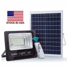 Outdoor Solar LED Flood Light Waterproof IP65 Wall light with Smart Remote