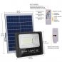 Outdoor Solar LED Flood Light Waterproof IP65 Wall light with Smart Remote