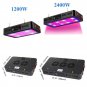 1200W Dual Switches Timing Function Led Grow Light Full Spectrum Dual Chip Grow