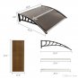 100x100cm Practical Rain Cover Eaves DIY Window PC Awning Sun Shade Canopy