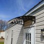 100x100cm Practical Rain Cover Eaves DIY Window PC Awning Sun Shade Canopy
