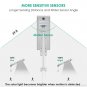 US stock 50W solar led street light solar outdoor led lighting motion all in