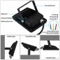 US Stock Outdoor Led Floodlight 30W RGB Dimmable 16 Color Changing Security