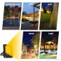 US Stock Outdoor Led Floodlight 30W RGB Dimmable 16 Color Changing Security