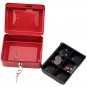 CB152 Stainless Steel Small Safe Box Red ship from usa wearhouse fast shipping