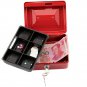 CB152 Stainless Steel Small Safe Box Red ship from usa wearhouse fast shipping