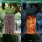 Outdoor Energy saving Landscape Lamp Waterproof Solar LED Landscape Light Brown