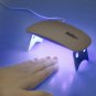 Portable Mini 6W LED Lamp Nail Dryer USB Charge 30s 60s Timer LED Light Quick