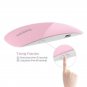 Portable Mini 6W LED Lamp Nail Dryer USB Charge 30s 60s Timer LED Light Quick