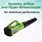 Best Partner Leaf Blower Ergonomic Handle Design Turbine Powerful 2-Speed
