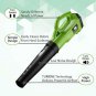 Best Partner Leaf Blower Ergonomic Handle Design Turbine Powerful 2-Speed