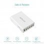 Original dodocool 58W 6-Port USB Desktop Charging Station Wall Charger Power