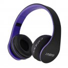 Andoer Andoer Bluetooth 4.1 Headphone Wireless Stereo Headset Headband Purple