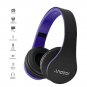 Andoer Andoer Bluetooth 4.1 Headphone Wireless Stereo Headset Headband Purple