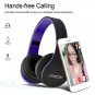 Andoer Andoer Bluetooth 4.1 Headphone Wireless Stereo Headset Headband Purple