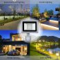 White Shell Spotlight Ultra Thin Led Flood Light Spotlight Outdoor AC220V IP65