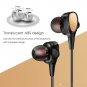 3.5mm HIFI Dual Driver Wired Earphone In-Ear Stereo Bass Sport Headset Wired MIC